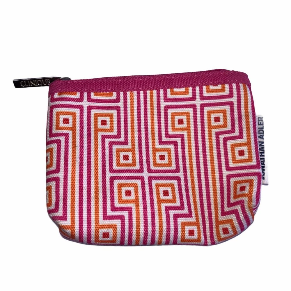 Jonathan Adler Maze Small Coin Purse Makeup Bag Co